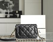 Chanel Should Bag Black 230816C Size21x14x7cm - 5