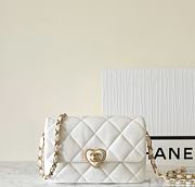 Chanel Should Bag White 230816C Size21x14x7cm - 1