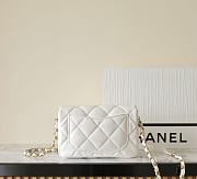 Chanel Should Bag White 230816C Size21x14x7cm - 5