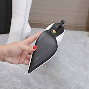 Versace Pin-Point Knee-High Boots White - 6