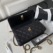 Chanel Should Bag Black AP3318 Size19xxcm - 3