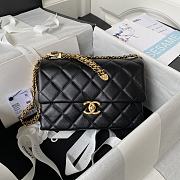 Chanel Should Bag Black AS3994A Size14x21x10cm - 5