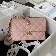 Chanel Should Bag Pink AS3994A Size14x21x10cm - 4