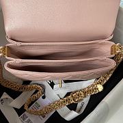 Chanel Should Bag Pink AS3994A Size14x21x10cm - 5