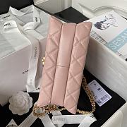 Chanel Should Bag Pink AS3994A Size14x21x10cm - 6