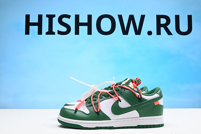 Nike Dunk Low Off-White Pine Green CT0856-100 - 1