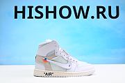 Air Jordan 1 Retro High Off-White White AQ0818-100 - 3