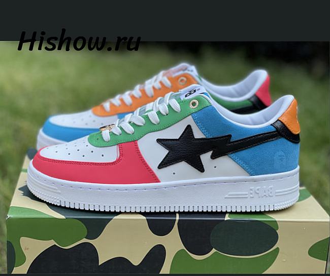 A Bathing Ape Bape Sta Low Tokyo Multi Color - 1