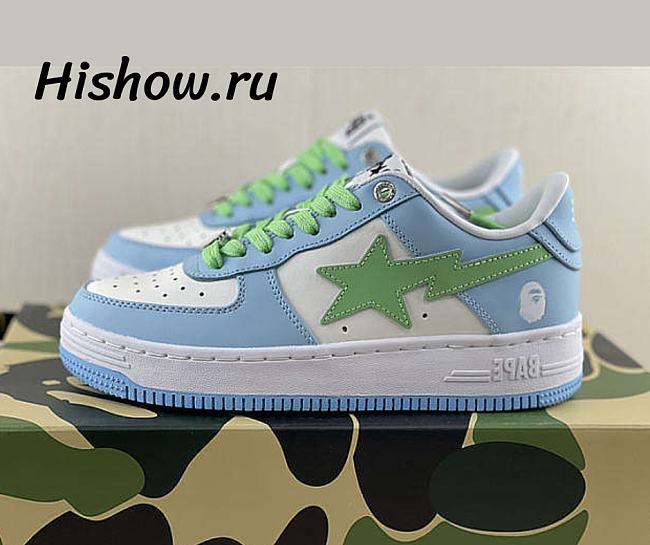 A Bathing Ape Bape Sta Pastel Blue Green - 1