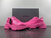 Balenciaga Triple S Rubber Sneaker Pink  734953 W2PAA 5000 - 4