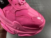 Balenciaga Triple S Rubber Sneaker Pink  734953 W2PAA 5000 - 2
