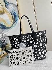 Louis Vuitton Neverfull Bag Black Spot Size 31x28x14cm - 1