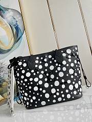 Louis Vuitton Neverfull Bag Black Spot Size 31x28x14cm - 4
