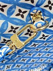 Louis Vuitton Neverfull Bag Blue 31x28x14cm - 2