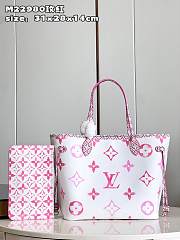 Louis Vuitton Neverfull Bag Pink 31x28x14cm - 1