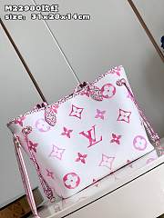 Louis Vuitton Neverfull Bag Pink 31x28x14cm - 4