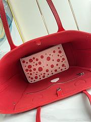 Louis Vuitton Neverfull Bag Red Spot 31x28x14cm - 4