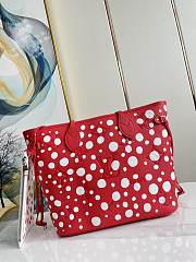 Louis Vuitton Neverfull Bag Red Spot 31x28x14cm - 5