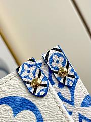 Louis Vuitton OnTheGo Bag Blue Size 35x27x14CM - 2