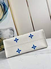 Louis Vuitton OnTheGo Bag Blue Size 35x27x14CM - 4