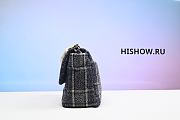Chanel Tweed Quilted Medium Chanel 19 Flap 19x11x7CM - 6