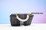 Chanel Tweed Quilted Medium Chanel 19 Flap 19x11x7CM - 3