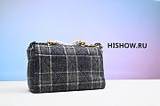Chanel Tweed Quilted Medium Chanel 19 Flap 19x11x7CM - 2