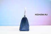 Balenciaga Bag Hourglass Denim  - 2