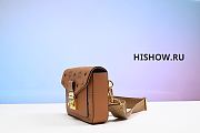 MCM Patricia Crossbody in Visetos Brown 21x14x5CM - 6