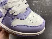 OFF-WHITE Out Of Office Calf Leather White Lilac - 2