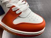 OFF-WHITE Out Of Office OOO Low Tops White Orange Blue - 2