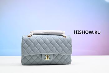 Chanel Classic Flap Bag Light Blue 25CM