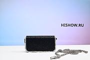 VALENTINO LOCO MICRO BAG WITH CHAIN AND JEWEL LOGO - 4