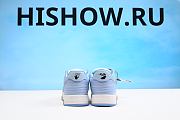 Off-White Out of Office Low-Top Sneakers Light Blue - 5
