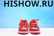 Nike Dunk Low Off-White University Red CT0856-600 - 3
