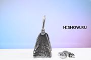 Balenciaga Bag Hourglass Silver  - 3
