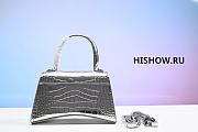 Balenciaga Bag Hourglass Silver  - 5