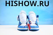 Air Jordan 1 Retro High Off-White University Blue AQ0818-148 - 6