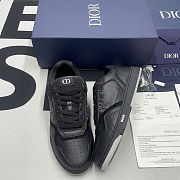 Dior B27 Low Black Dior Oblique Galaxy Leather Grey 3SN272ZPR_H969 - 2