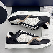 Dior B27 Low Black White Beige Oblique Galaxy 3SN272ZIJ_H163 - 2