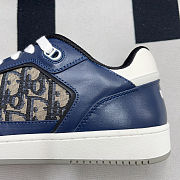 Dior B27 Low Blue Cream Dior Gray Beige Black Dior Oblique Jacquard - 2