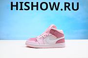 Air Jordan 1 Mid Digital Pink CW5379-600 - 1