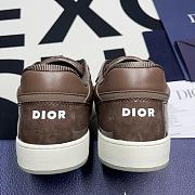 Dior B27 Low Brown Dior Oblique Patent - 3