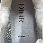 Dior B27 Low Cream White Oblique Leather - 4