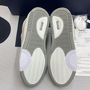 Dior B27 Low Cream White Oblique Leather - 3