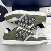 Dior B27 Low Olive Cream Beige Black Dior Oblique Jacquard - 2