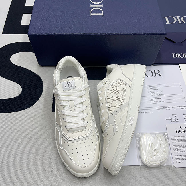 Dior B27 Low-Top White Calfskin 3SN272ZSB_H000 - 1