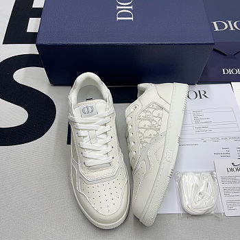 Dior B27 Low-Top White Calfskin 3SN272ZSB_H000