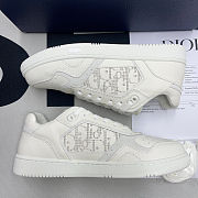Dior B27 Low-Top White Calfskin 3SN272ZSB_H000 - 4