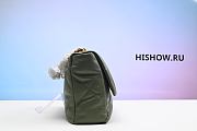 Chanel 19 Flap Bag Lamb Green 26x16x9cm - 3